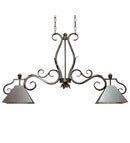 Meyda 48" Long Pedra 2 Light Island Pendant 116516