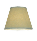 Meyda  5"W X 4"H Aged Celadon Beige Parchment Shade '116558