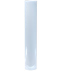 Meyda 3"W Cylindre White Glass Shade 116570