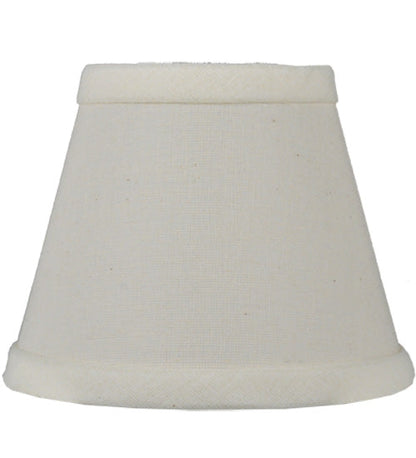 Meyda  5.25"W X 4"H Natural Linen Fabric Shade '116575