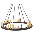 Meyda 49" Wide Deina 24 Light Chandelier 116741