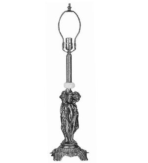 Meyda 20"H 3 GRACES TABLE BASE 11707