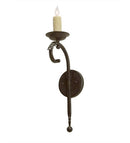 Meyda 5" Wide Andorra 1 Light Wall Sconce 117274