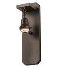 Meyda 5"W Craftsman Brown 1 LT Wall Sconce '117286