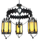 Meyda 54" Wide Valhalla 3 Light Chandelier '117418