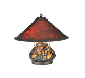 Meyda 16" High Sutter Lighted Base Table Lamp '118681