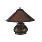 Meyda 16" High Sutter Lighted Base Table Lamp '118681
