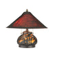 Meyda 16" High Sutter Lighted Base Table Lamp '118681