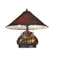 Meyda 16" High Sutter Lighted Base Table Lamp '118681