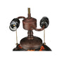 Meyda 16" High Sutter Lighted Base Table Lamp '118681