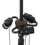 Meyda 28" High Tiffany Wisteria Table Lamp - 118689