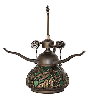 Meyda 16" High Mosaic Dragonfly 2 Light Table Base '118748