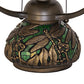 Meyda 16" High Mosaic Dragonfly 2 Light Table Base '118748