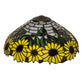 Meyda 16" Wide Wild Sunflower Shade '119557