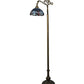 Meyda 60.5"H Tiffany Hanginghead Dragonfly Bridge Arm Floor Lamp '119648