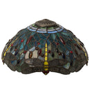 Meyda 16"W Tiffany Hanginghead Dragonfly Shade - 119649