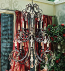 Meyda 48" Wide Serratina Crystal Chandelier '119765
