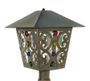 Meyda 16" Square Julie Post Mount 119834