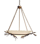 Meyda 48" Wide Cattail Inverted Pendant 120157