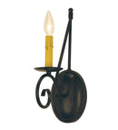 Meyda 5" Wide Estrella 1 Light Wall Sconce 120206