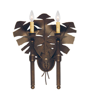Meyda 16" Wide Kassia 2 Light Wall Sconce 120221