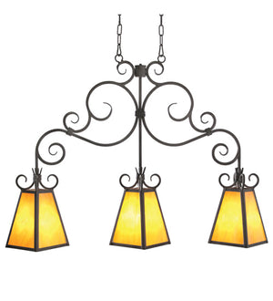 Meyda 48" Long Wellington Oblong Pendant 120258