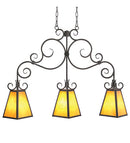 Meyda 48" Long Wellington Oblong Pendant 120258
