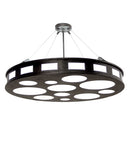 Meyda 42" Wide Geo Semi-Flushmount 120274