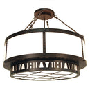Meyda 36" Wide Loma Semi-Flushmount 120287