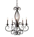 Meyda 28" Wide Phillipe 5 Light Chandelier '120308