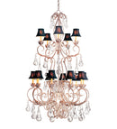 Meyda 42" Wide Alexandria 15 Light Two Tier Chandelier '120319