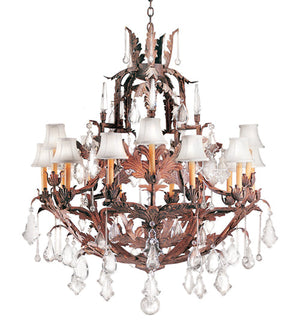 Meyda 36" Wide French Baroque 16 Light Chandelier '120330