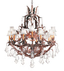 Meyda 36" Wide French Baroque 16 Light Chandelier '120330