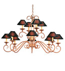 Meyda 48" Wide Quinton 12 Light Chandelier '120345