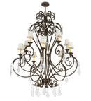 Meyda 48"W Josephine 10 LT Chandelier- 120429
