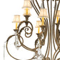 Meyda 48"W Josephine 10 LT Chandelier- 120429