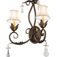 Meyda 16" Wide Felicia 2 Light Wall Sconce- 120759