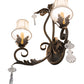 Meyda 16" Wide Felicia 2 Light Wall Sconce- 120759