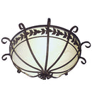 Meyda 24" Wide Florentine Flushmount '120780