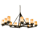 Meyda 52" Wide Parker 12 LT Chandelier 121079