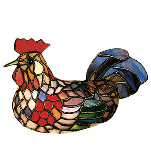 Meyda 6.5"H Rooster Accent Lamp '156958