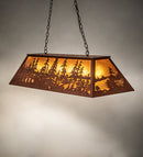 Meyda 48" Long Tall Pines Oblong Pendant 121583
