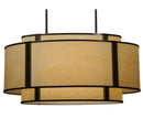 Meyda 50"L Palisade Oval Pendant 122469