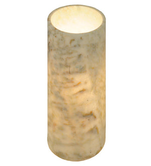 Meyda 4"W Cylindre Light Green Jadestone Shade '123468