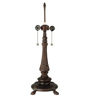 Meyda 19" High Wisteria 2 Light Table Base '130096