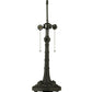 Meyda 26.5"H Tiffany Floral Table Lamp '124816