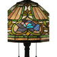 Meyda 26.5"H Tiffany Floral Table Lamp '124816