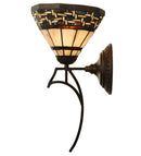 Meyda  9"W Ilona Wall Sconce '125109