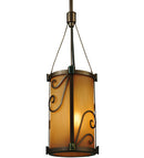 Meyda 5.25"W Cilindro Sorbonn Mini Pendant 125507
