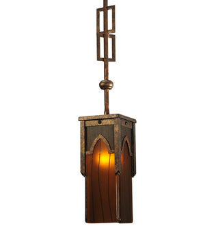 Meyda 5" Square Bellver Mini Pendant 125517
